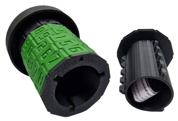 Schilder-Stangen-Aufsatz 5 Ziffern (Kryptex)